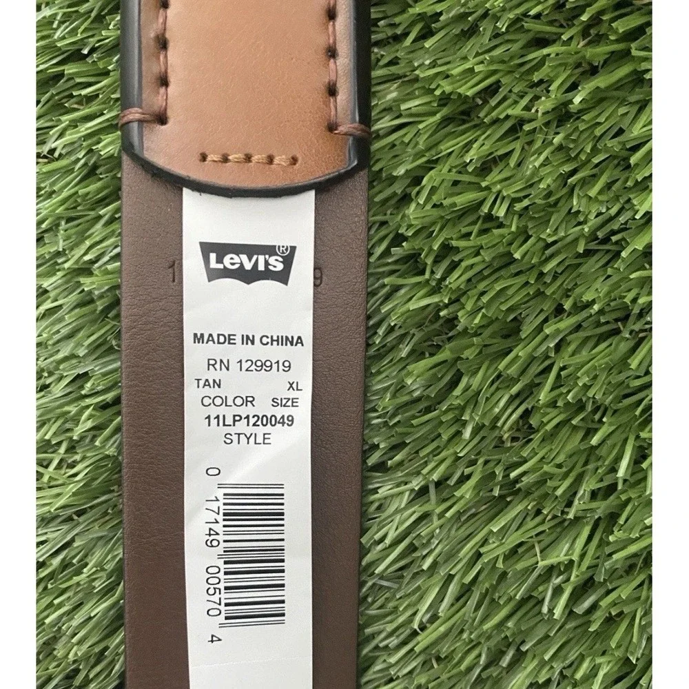 Levi's NWT Brown‎ XLarge XL Belt Men's 42-44 Synthetic Leather